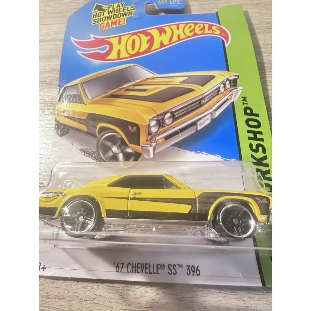 2014 Hot Wheels '67 Chevelle SS 396 Yellow – HW Workshop H4
